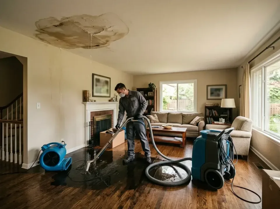 attic-pipe-burst-ceiling-drip-008 — frequently asked questions, Water Damage Restoration & Carpet Care in Pocatello, ID